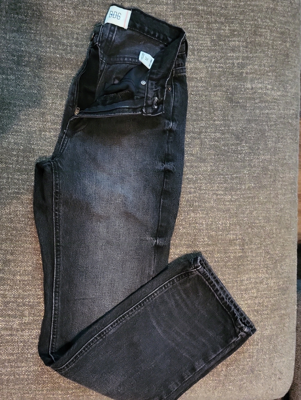 BDG Black High-Rise Skinny Jeans